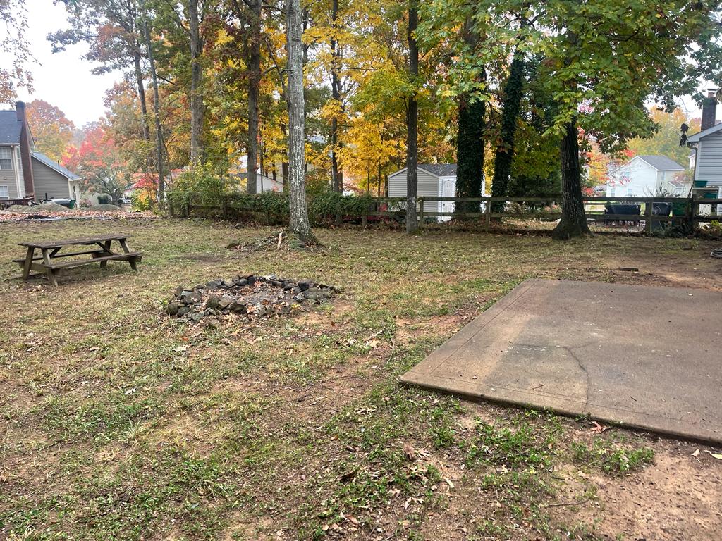 Fall Leaf Removal after